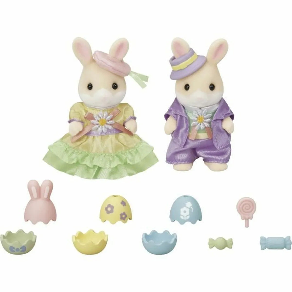 Playset Sylvanian Families 5691 2 Kusy - Hračky a Hry Bábiky Postavičky