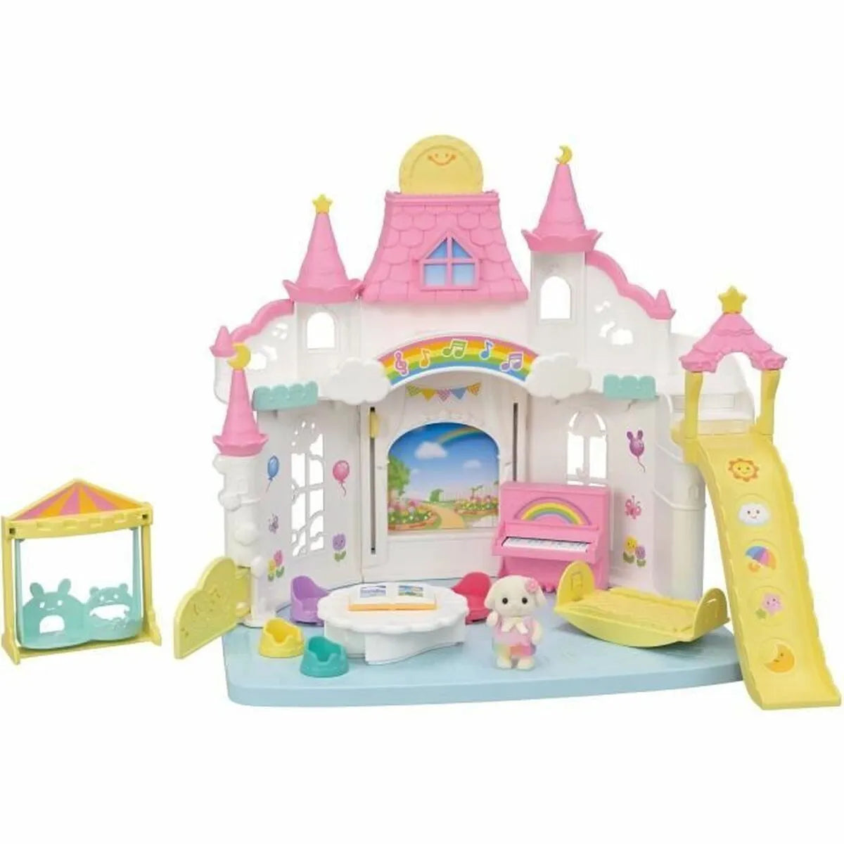 Playset Sylvanian Families 5743 Sunny Castle Nursery - Bábiky