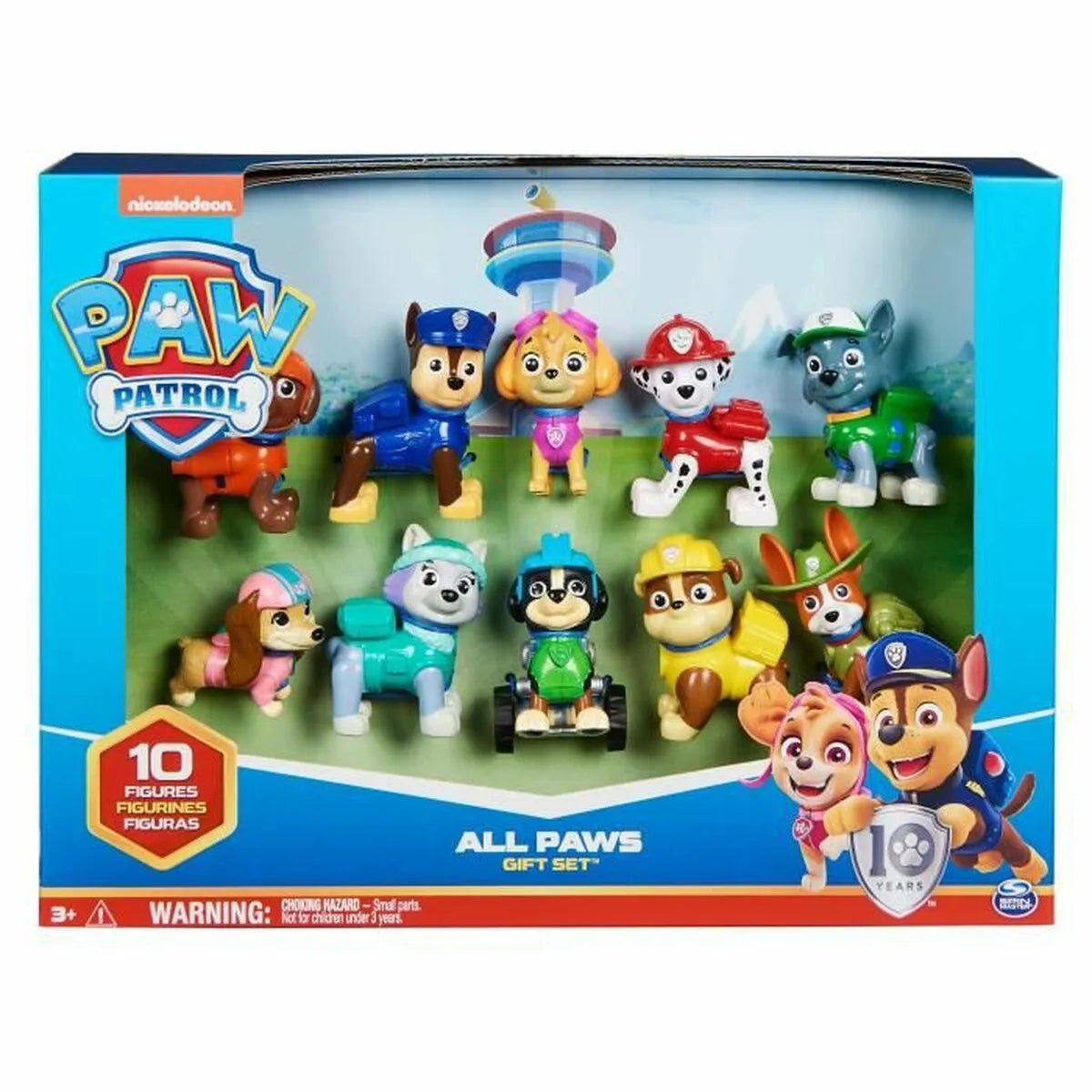 Playset The Paw Patrol 6065255 10 Kusy - Hračky a Hry Bábiky Postavičky