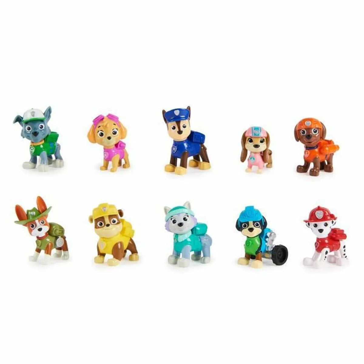 Playset The Paw Patrol 6065255 10 Kusy - Hračky a Hry Bábiky Postavičky