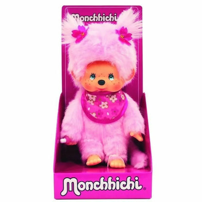 Plyšák Bandai Monchhichi Pinky Ružová - Plyšové Hračky