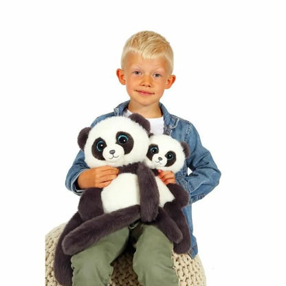 Plyšák Gipsy Toys Panda Leggies čierna - Plyšové Hračky