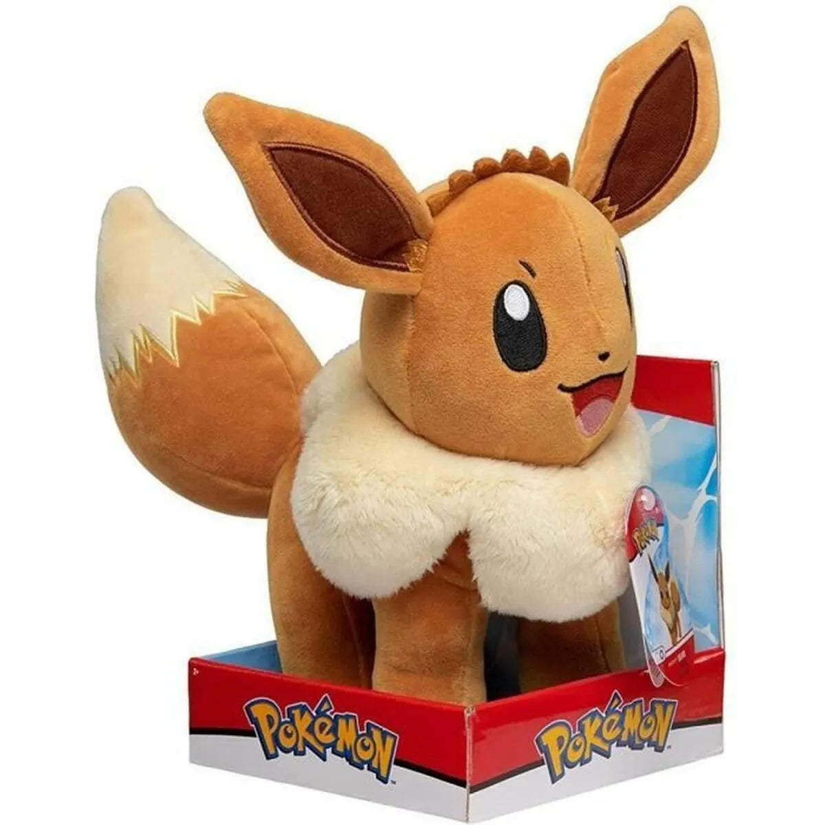 Plyšák Pokémon Eevee 30 Cm Gaštanová - Plyšové Hračky