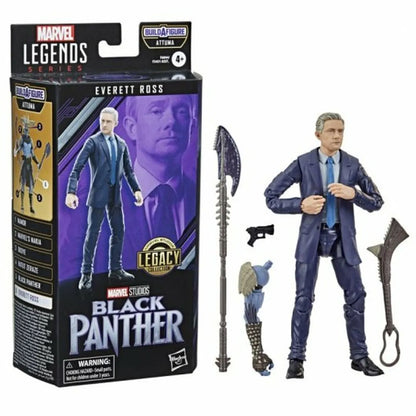 Pohyblivé Figúrky Hasbro Black Panther Everett Ross - Hračky a Hry Bábiky Postavičky