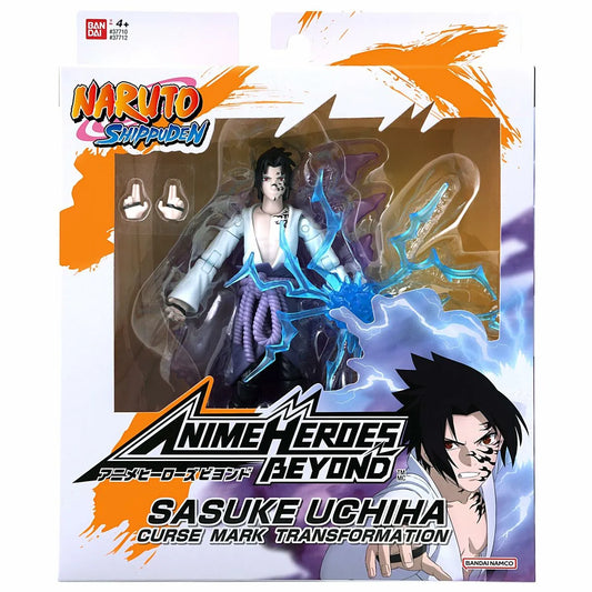 Pohyblivé Figúrky Naruto Shippuden Bandai Anime Heroes Beyond: Sasuke Uchiha 17 Cm - Hračky a Hry Bábiky Postavičky