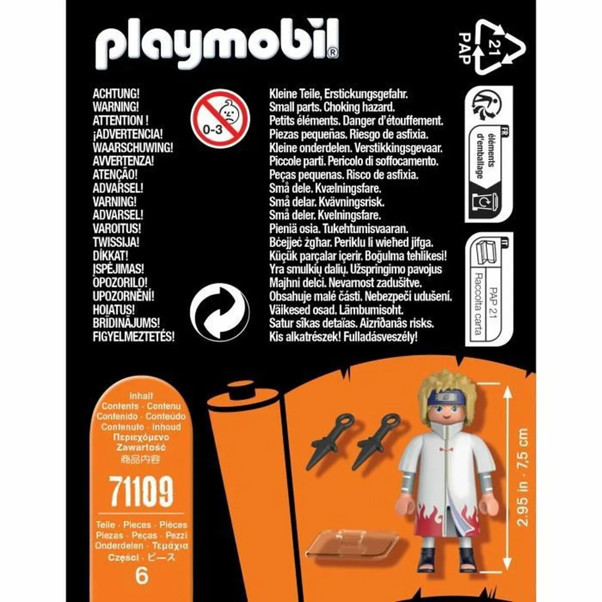 Pohyblivé Figúrky Playmobil 71109 Minato 6 Kusy - Hračky a Hry Bábiky Postavičky