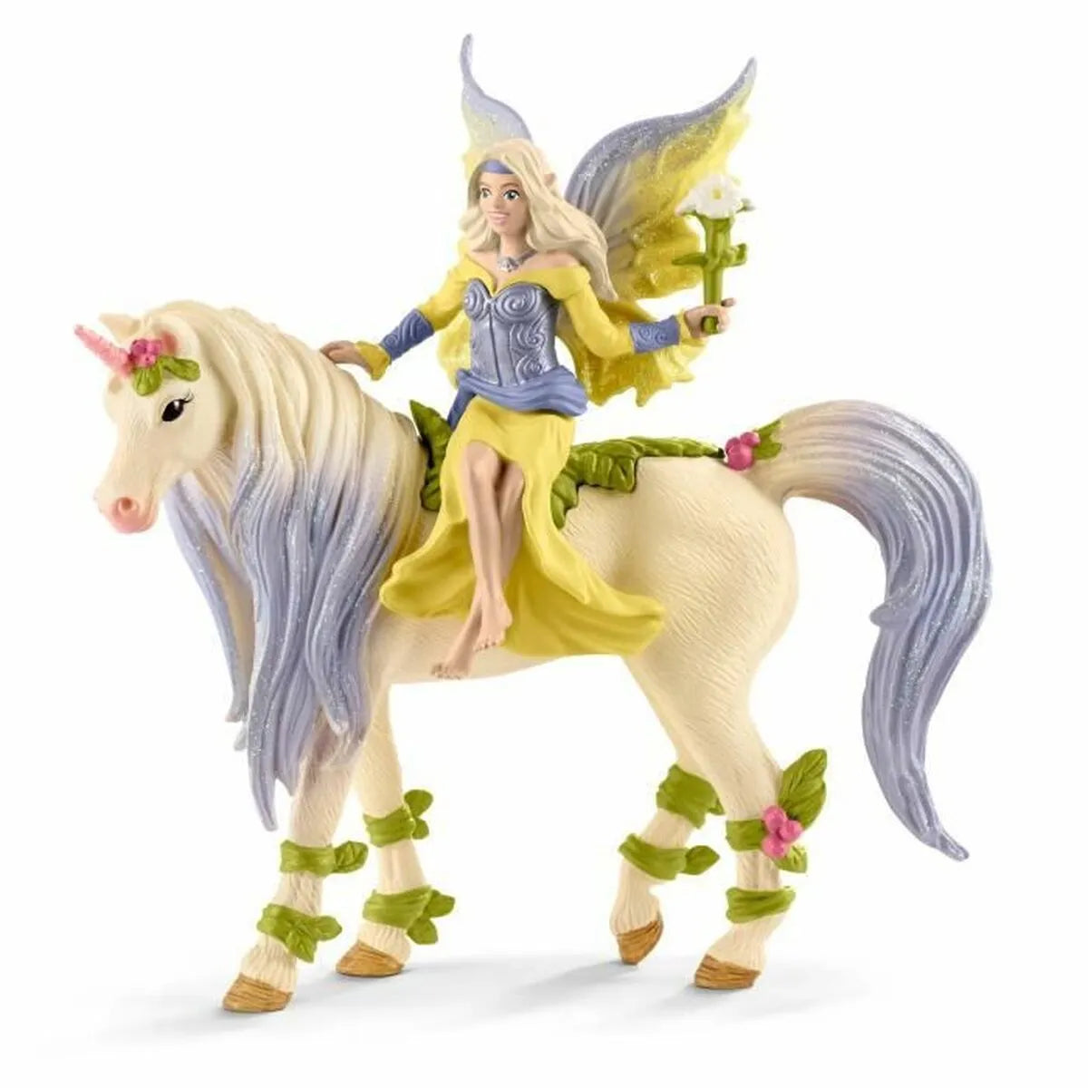 Pohyblivé Figúrky Schleich Fairy Will Be With The Flower Unicorn Moderný - Hračky a Hry Bábiky Postavičky