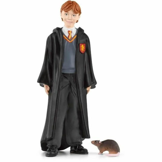 Pohyblivé Figúrky Schleich Ron Weasley & Scabbers Moderný - Hračky a Hry Bábiky Postavičky