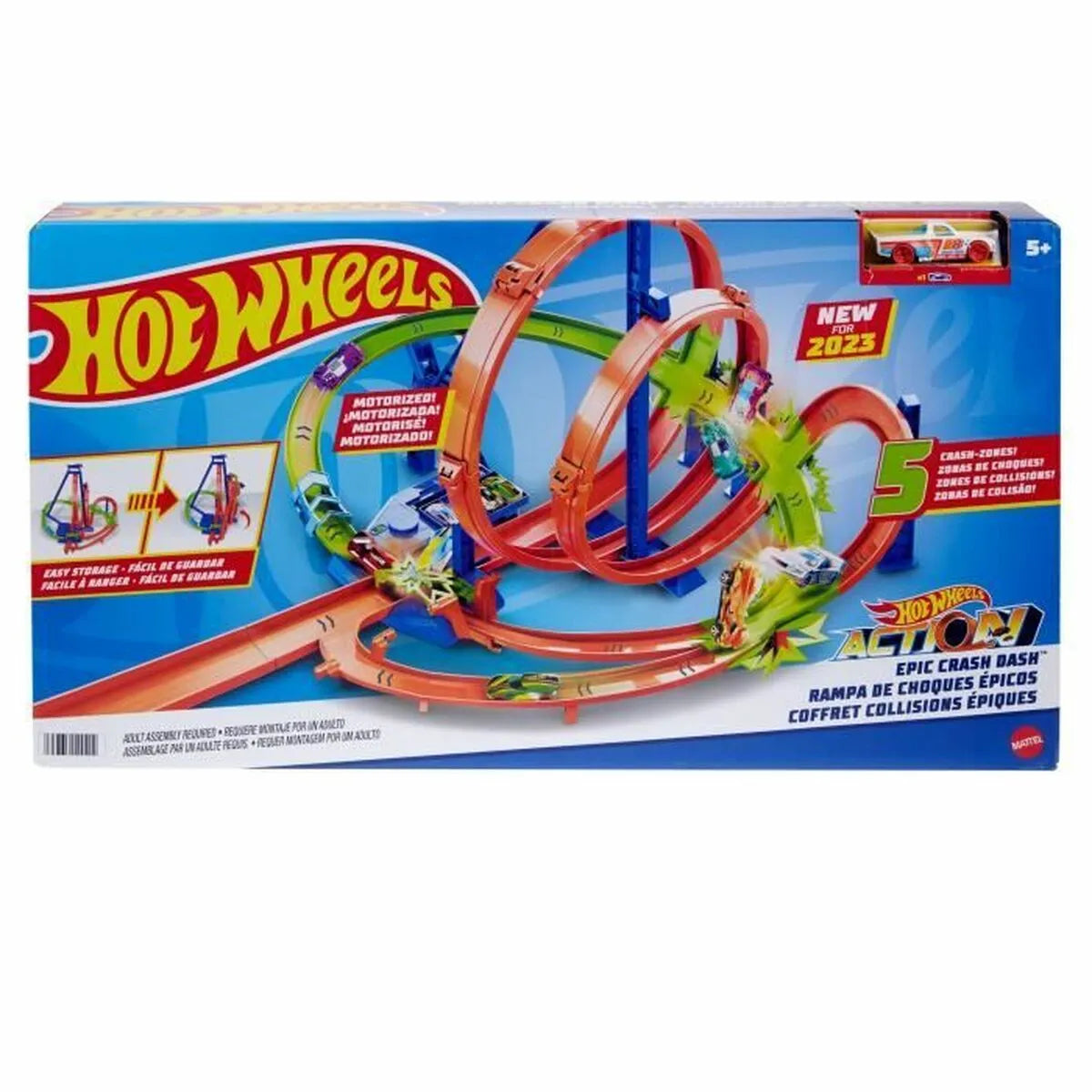 Pretekárska Dráha Hot Wheels Action - Hračky a Hry Vozidlá