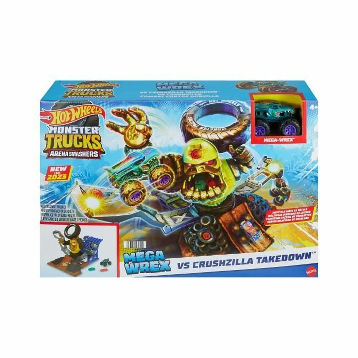 Pretekárska Dráha Hot Wheels Detské 2 Automobil - Pretekárske Dráhy