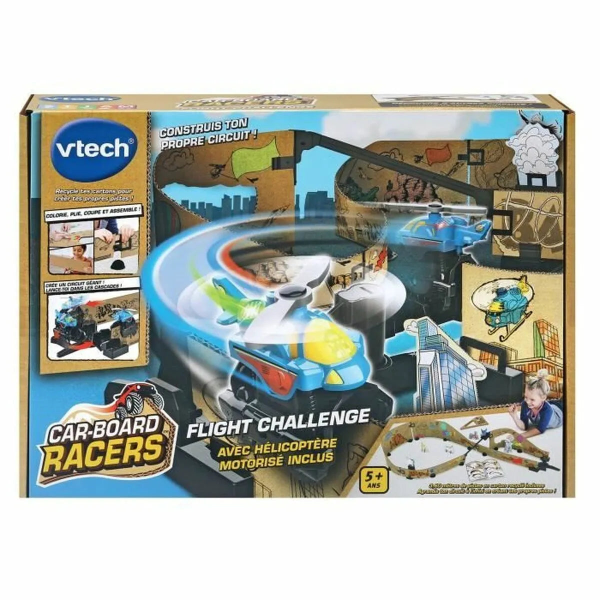 Pretekárska Dráha Vtech Car Board Racer - Hračky a Hry Vozidlá