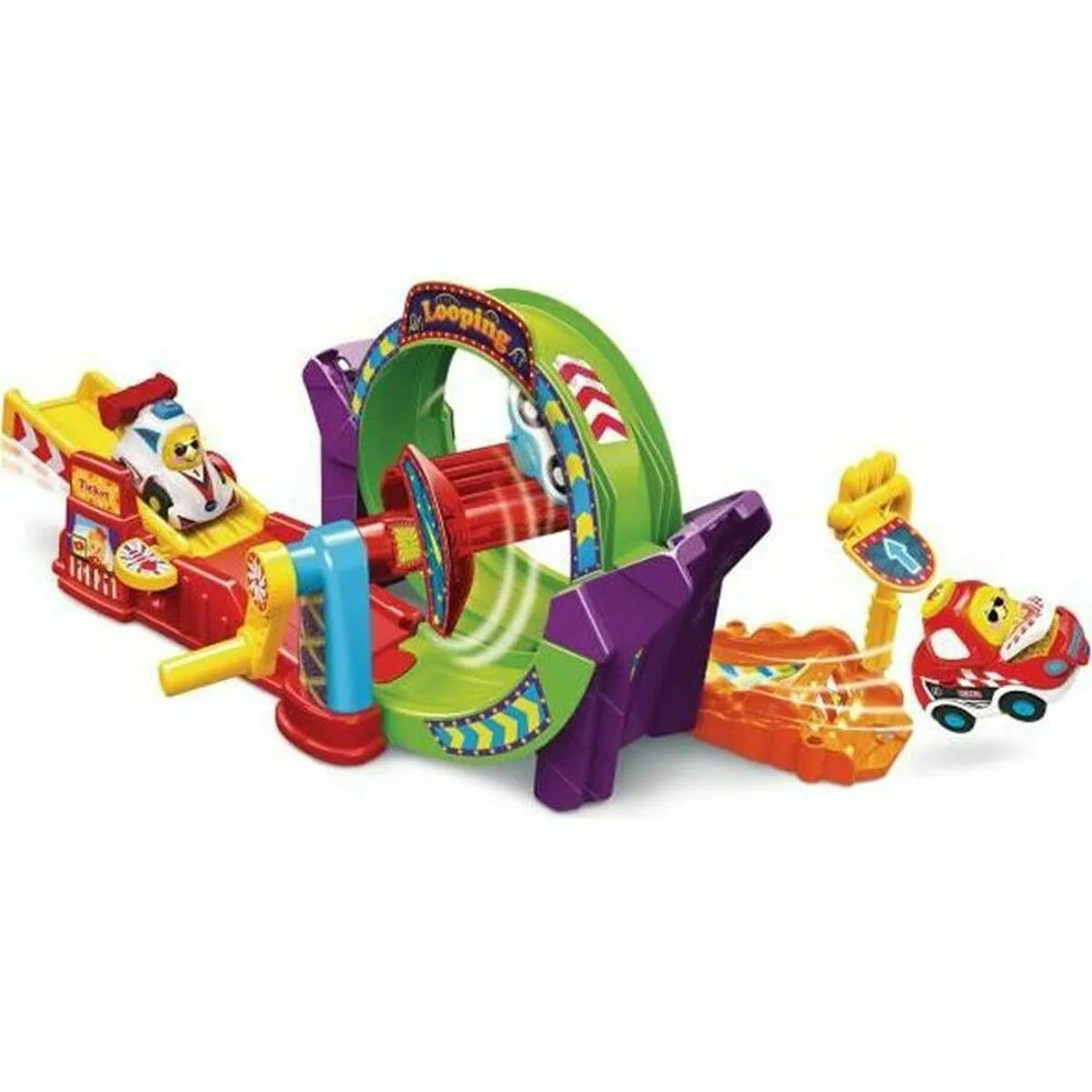 Pretekárska Dráha Vtech Tut Looping - Pretekárske Dráhy