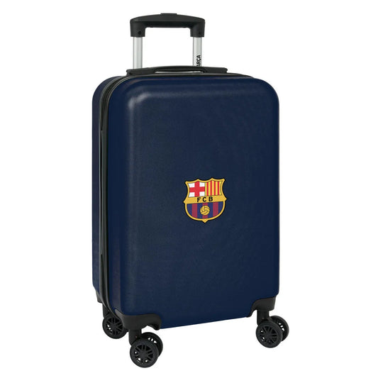 Príručná Kufor F.c. Barcelona 24/25 Hnedočervená Námornícka Modrá 20’’ 20 l 34,5 x 55 Cm - Cestovné Kufre