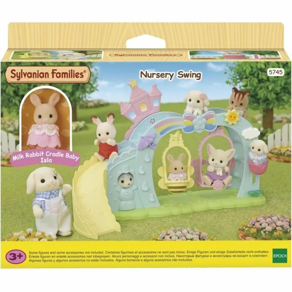 Príslušenstvo pre Domček Bábiky Sylvanian Families 5745 Nursery Swing - Bábiky