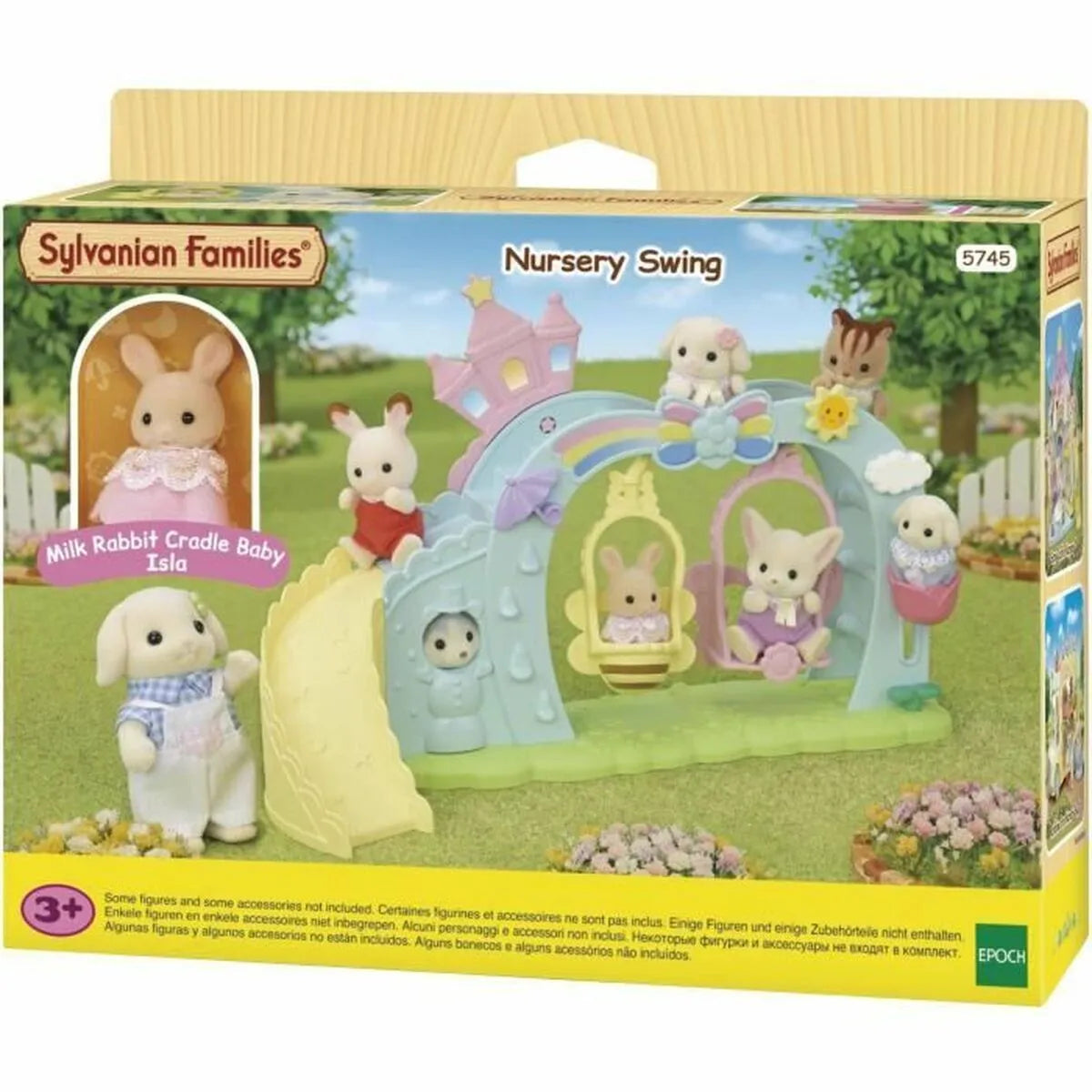 Príslušenstvo pre Domček Bábiky Sylvanian Families 5745 Nursery Swing - Hračky a Hry Bábiky Doplnky