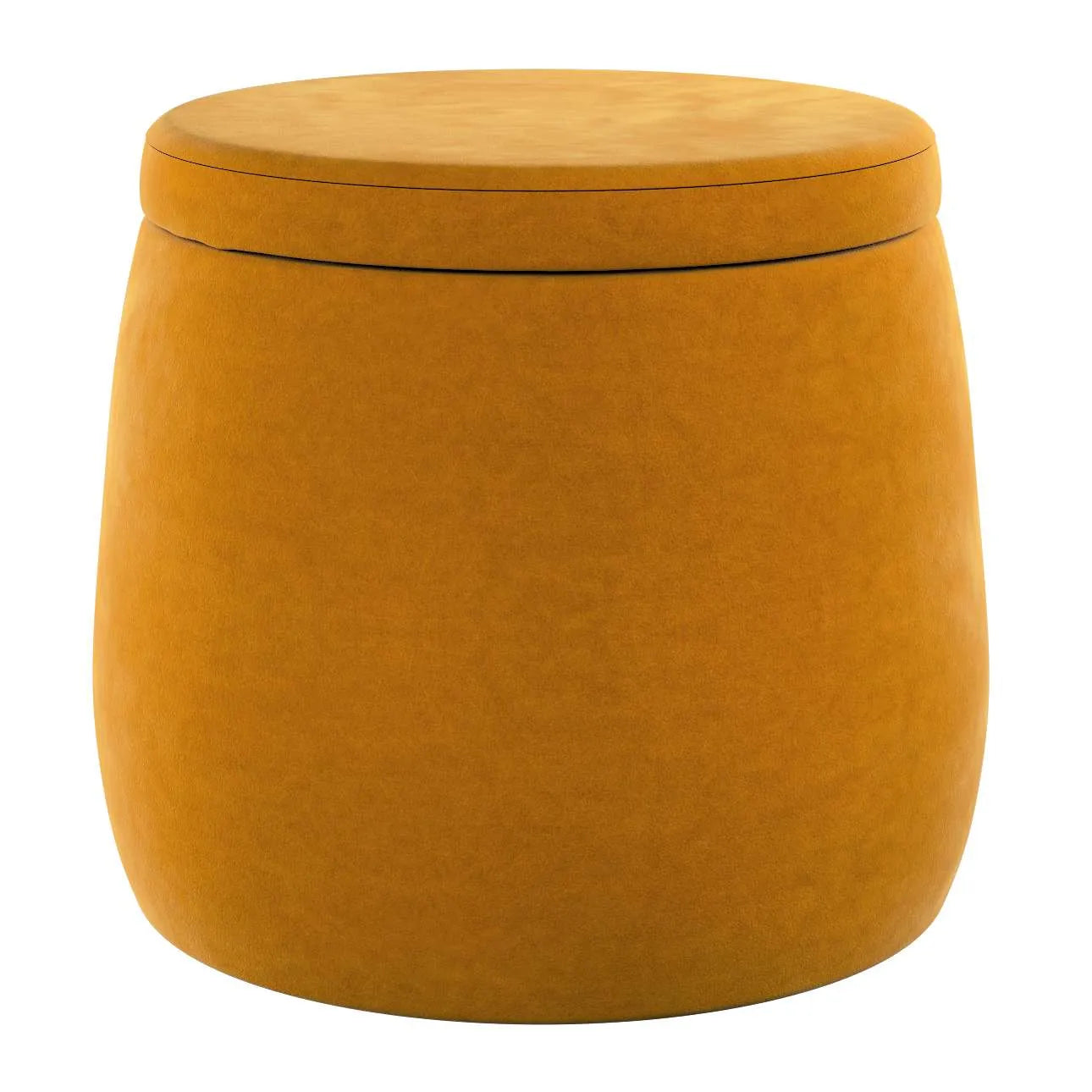 Puf Candy Jar ø40 Výška 40 Cm - Horčicová - Yellow Tipi