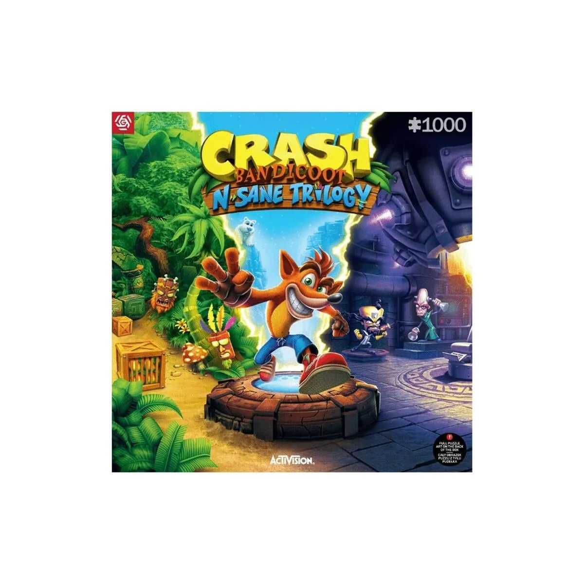 Puzzle Cenega Publishing Crash Bandicoot N. Sane Trilogy 1000 Kusov - Hračky a Hry Hlavolamy