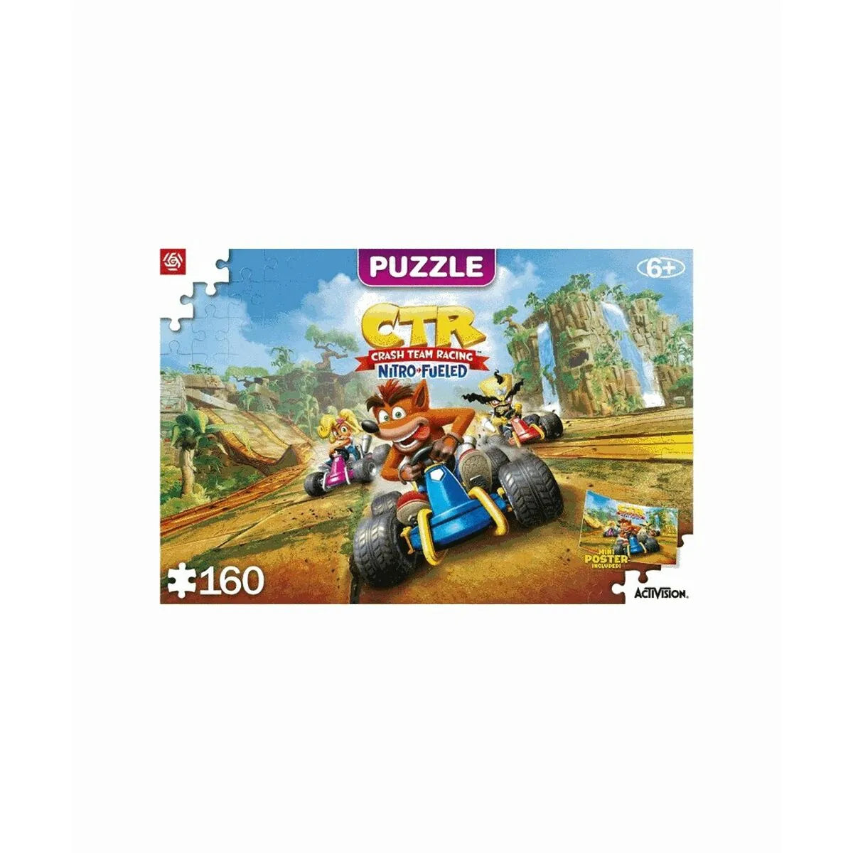 Puzzle Cenega Publishing Crash Team Racing Nitro-fueled 160 Kusy - Hračky a Hry Hlavolamy