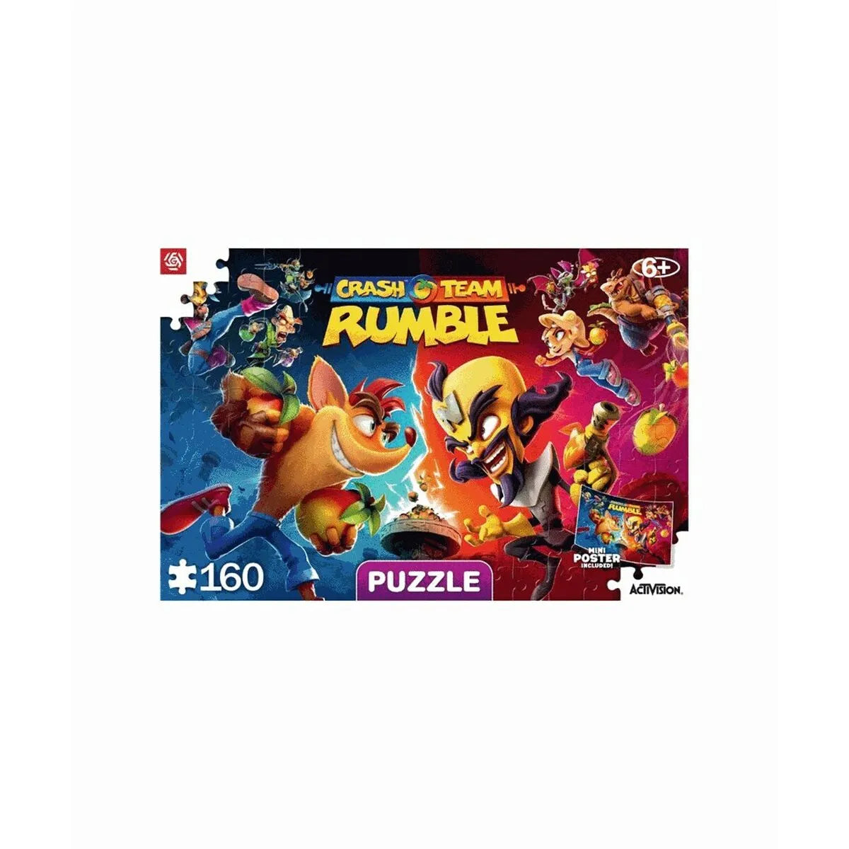 Puzzle Cenega Publishing Crash Team Rumble 160 Kusov - Hračky a Hry Hlavolamy