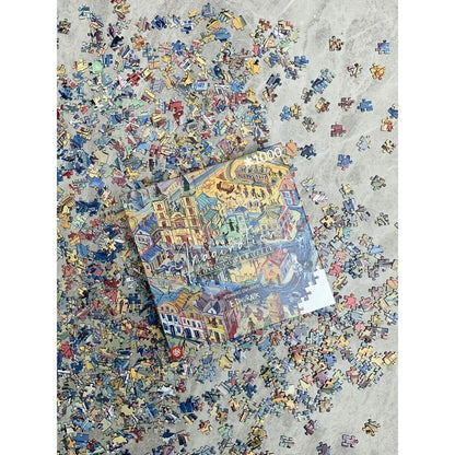 Puzzle Cenega Publishing Edward Dwurnik- Radzymin 1000 Kusy - Hračky a Hry Hlavolamy