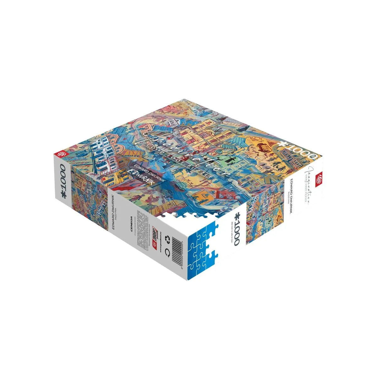 Puzzle Cenega Publishing Edward Dwurnik- Radzymin 1000 Kusy - Hračky a Hry Hlavolamy