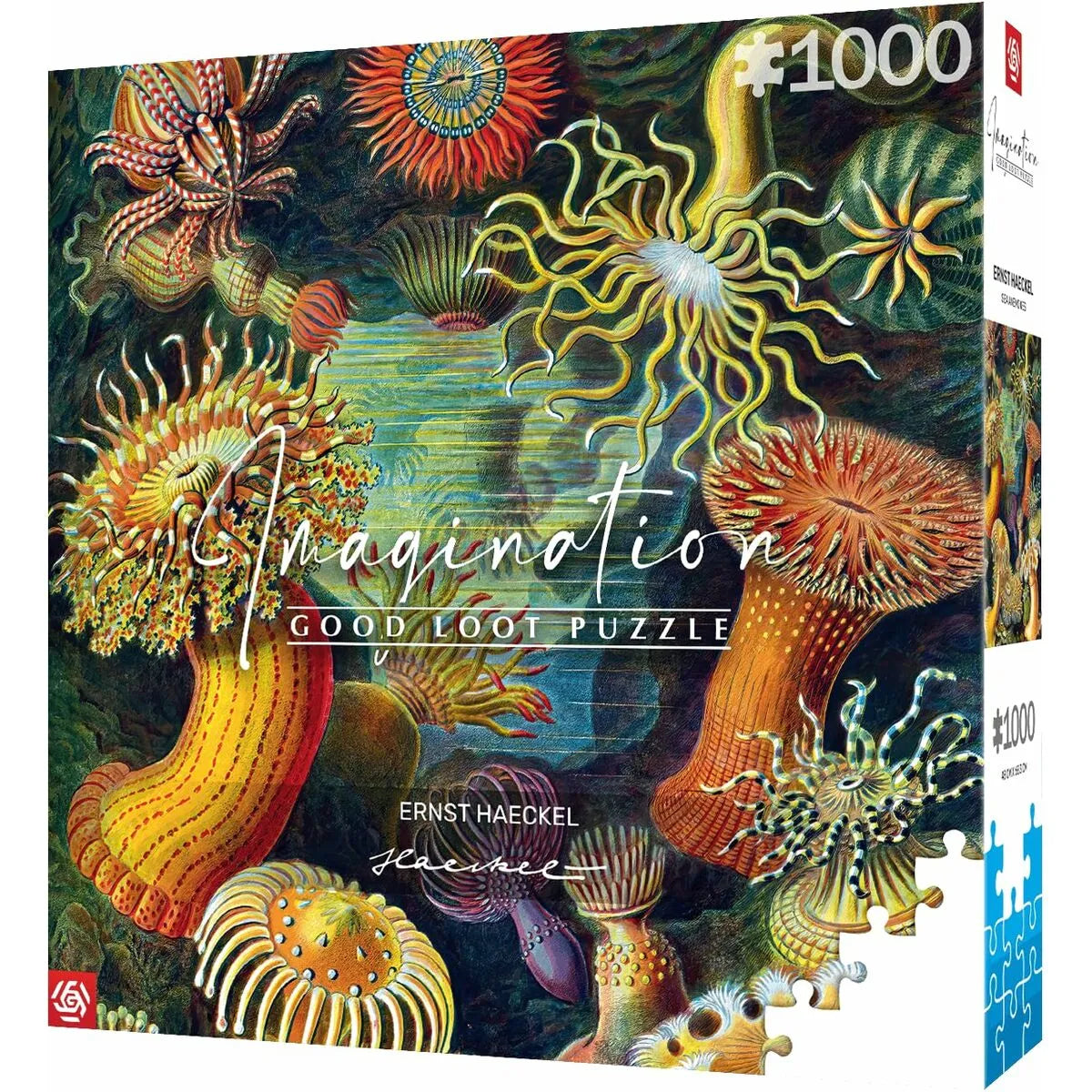 Puzzle Cenega Publishing Ernst Haeckel Morské Tvory 1000 Kusov - Hračky a Hry Hlavolamy