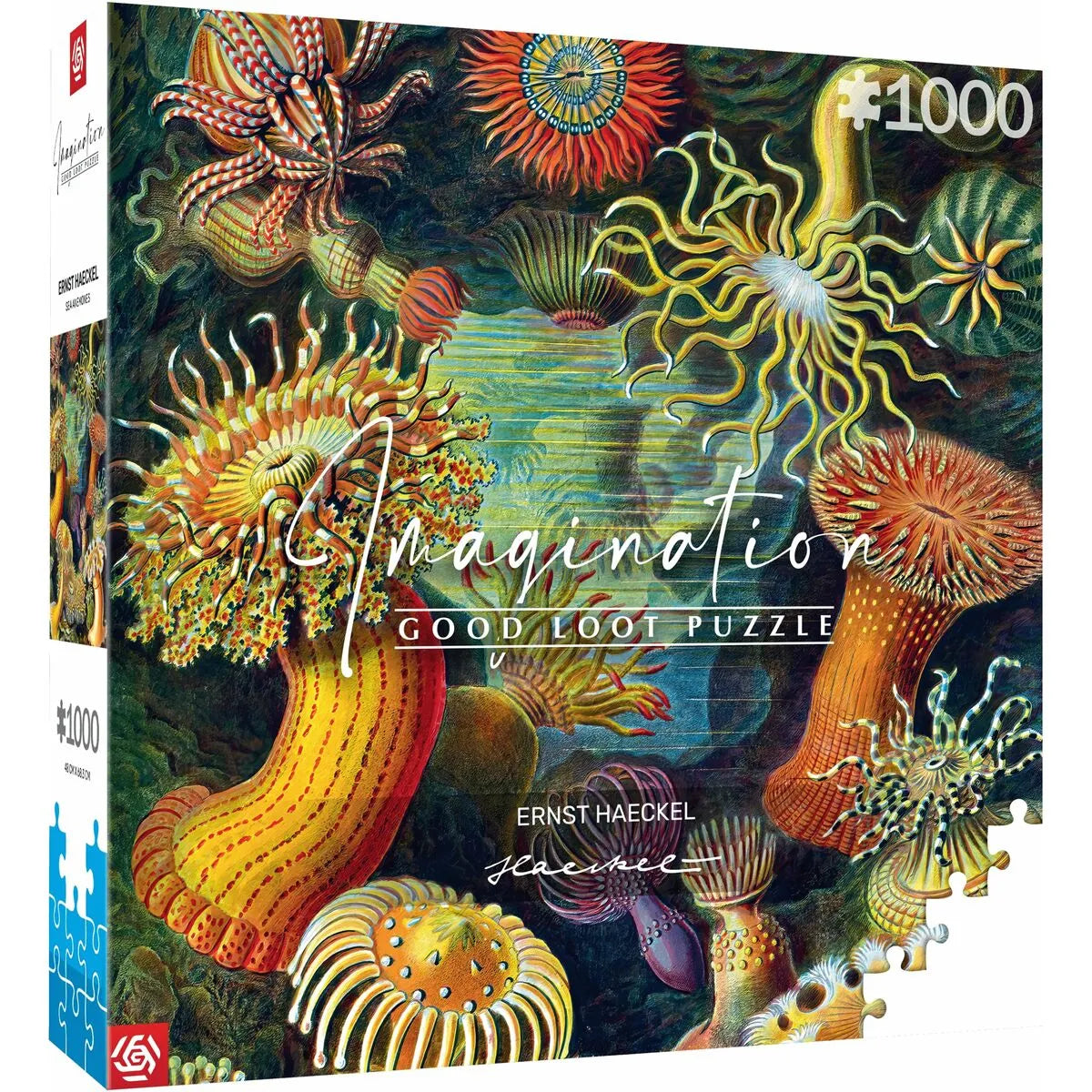 Puzzle Cenega Publishing Ernst Haeckel Morské Tvory 1000 Kusov - Hračky a Hry Hlavolamy