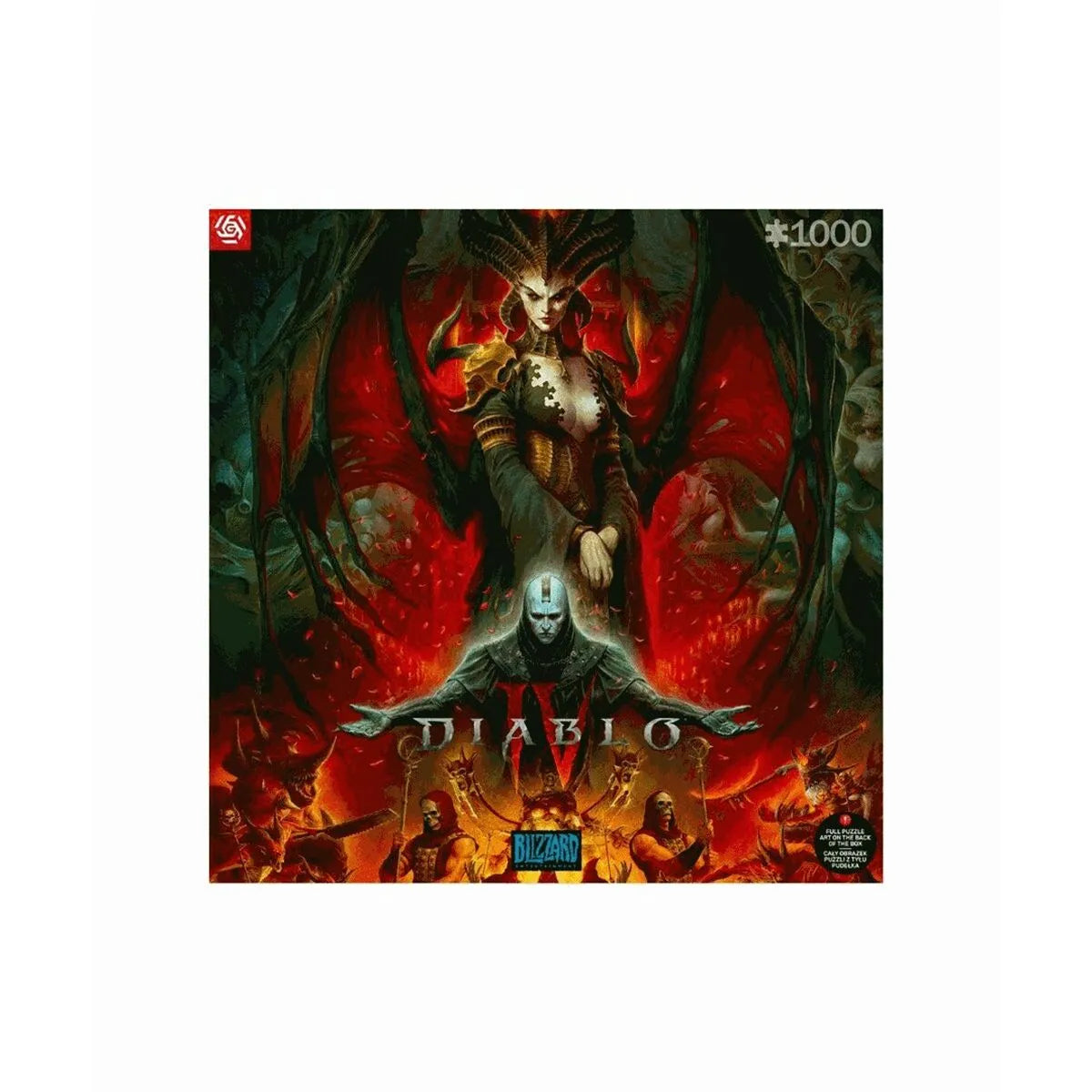 Puzzle Cenega Publishing Lilith z Diablo Iv 1000 Kusov - Hračky a Hry Hlavolamy