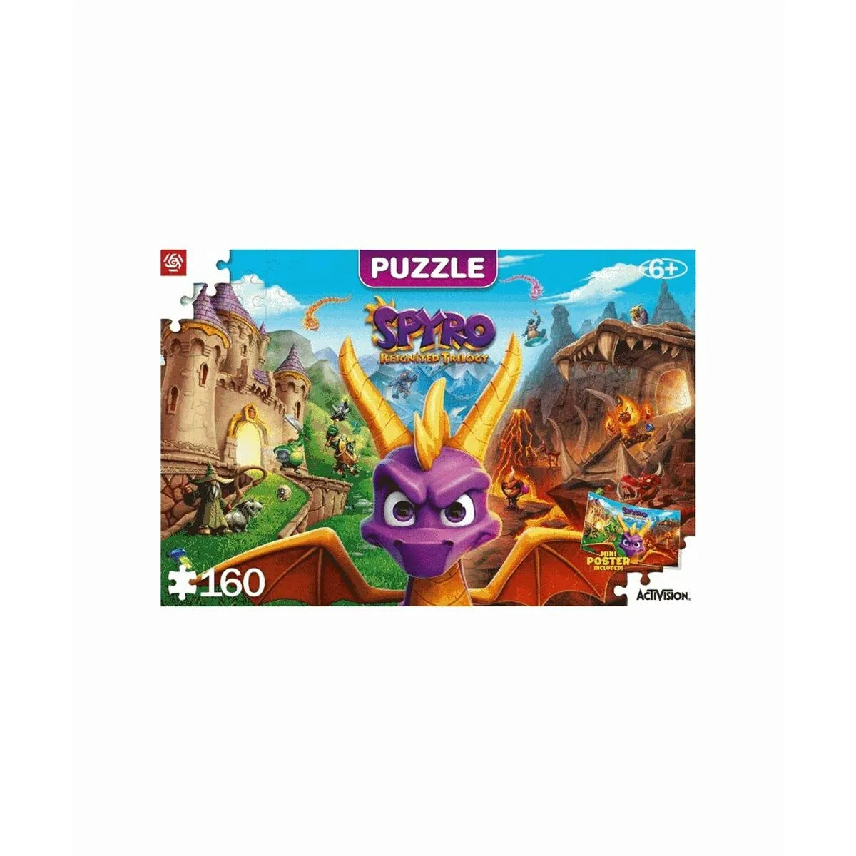 Puzzle Cenega Publishing Spyro Reignited Trilogy 160 Kusov - Hračky a Hry Hlavolamy