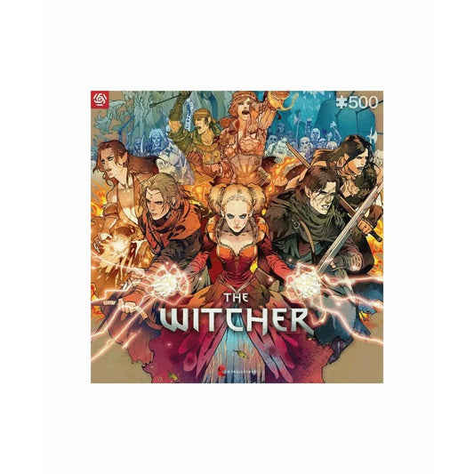 Puzzle Cenega Publishing The Witcher Scoia Tael 500 Kusov - Hračky a Hry Hlavolamy