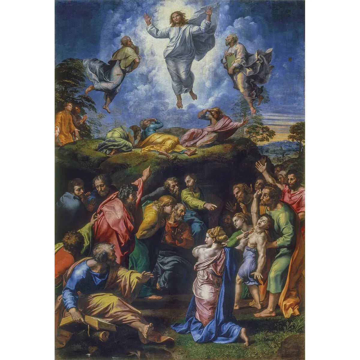 Puzzle Clementoni 31698 Transfiguration - Raphael 1500 Kusy - Hračky a Hry Hlavolamy