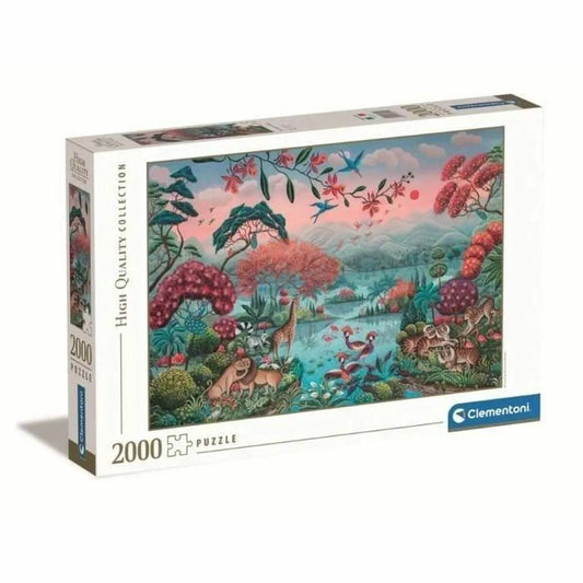 Puzzle Clementoni 32571 The Peaceful Jungle 2000 Kusy - Hračky a Hry Hlavolamy