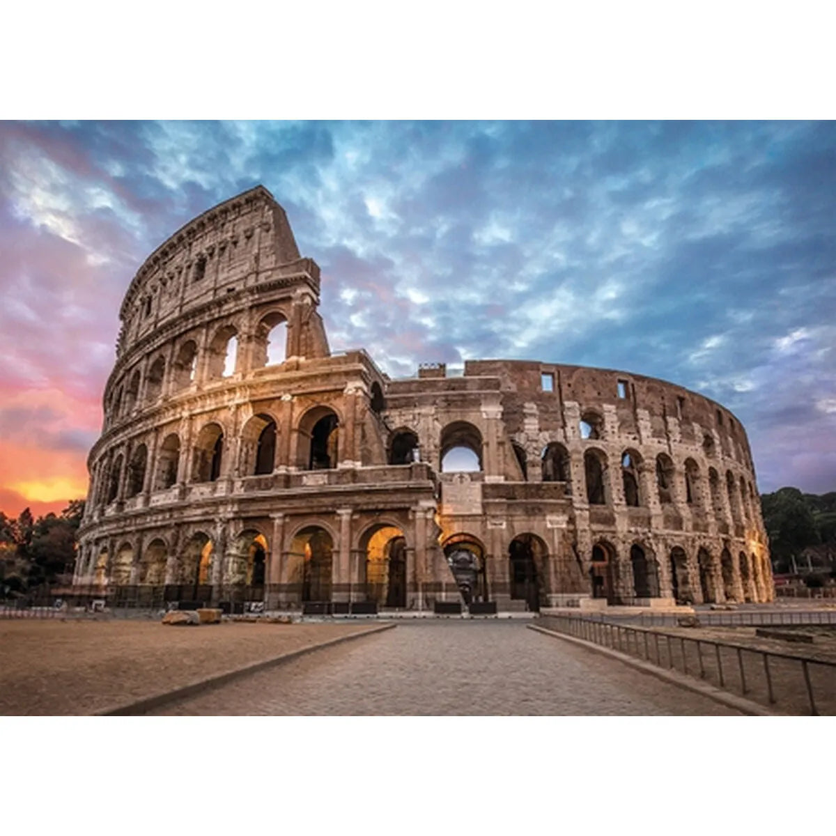 Puzzle Clementoni 33548 Colosseum Sunrise - Rome 3000 Kusy - Hračky a Hry Hlavolamy