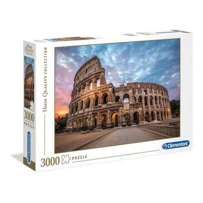 Puzzle Clementoni 33548 Colosseum Sunrise - Rome 3000 Kusy - Hračky a Hry Hlavolamy