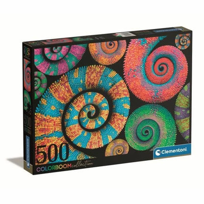 Puzzle Clementoni Colorboom Curly 500 Kusy - Hračky a Hry Hlavolamy