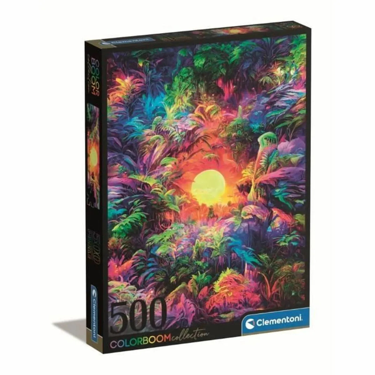 Puzzle Clementoni Colorboom Psychedelic Jungle 500 Kusy - Hračky a Hry Hlavolamy