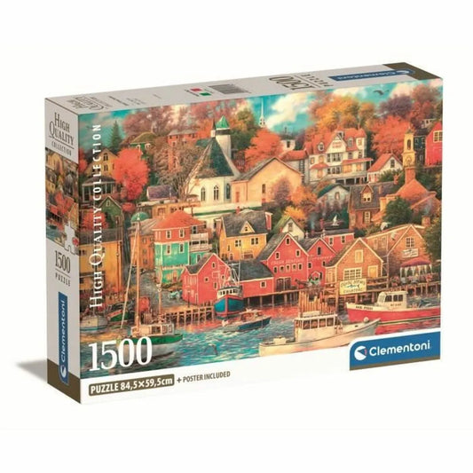 Puzzle Clementoni Good Times Harbor 1500 Kusy - Hračky a Hry Hlavolamy