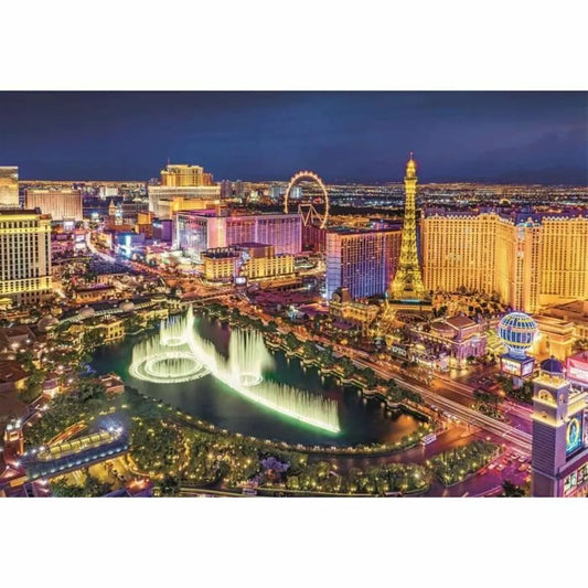 Puzzle Clementoni Las Vegas 6000 Kusy - Hračky a Hry Hlavolamy