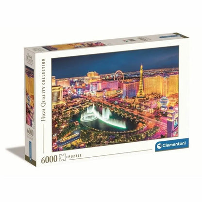 Puzzle Clementoni Las Vegas 6000 Kusy - Hračky a Hry Hlavolamy