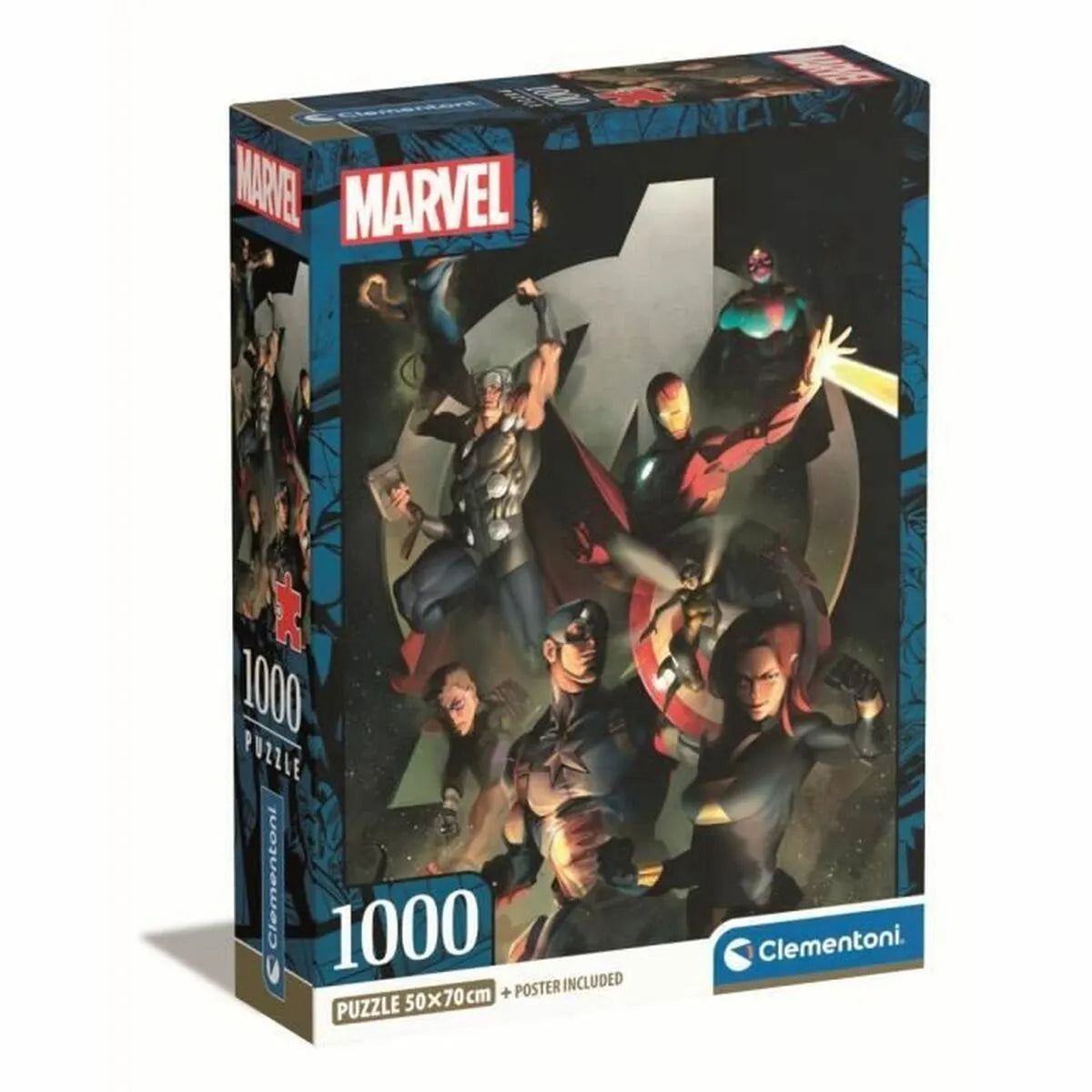 Puzzle Clementoni Marvel Les Avangers 1000 Kusy - Hračky a Hry Hlavolamy