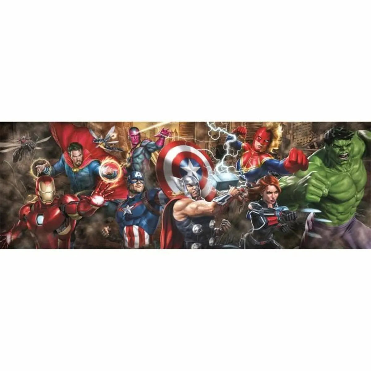 Puzzle Clementoni Pannorama Marvel 1000 Kusy - Hračky a Hry Hlavolamy