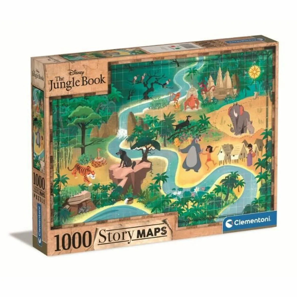 Puzzle Clementoni The Jungle Book 1000 Kusy - Hračky a Hry Hlavolamy