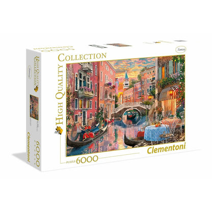 Puzzle Clementoni Venice Evening Sunset (6000 Kusy) - Hračky a Hry Hlavolamy