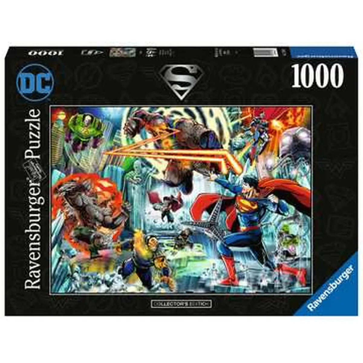 Puzzle Dc Comics Ravensburger 17298 Superman Collector’s Edition 1000 Kusy - Hračky a Hry Hlavolamy