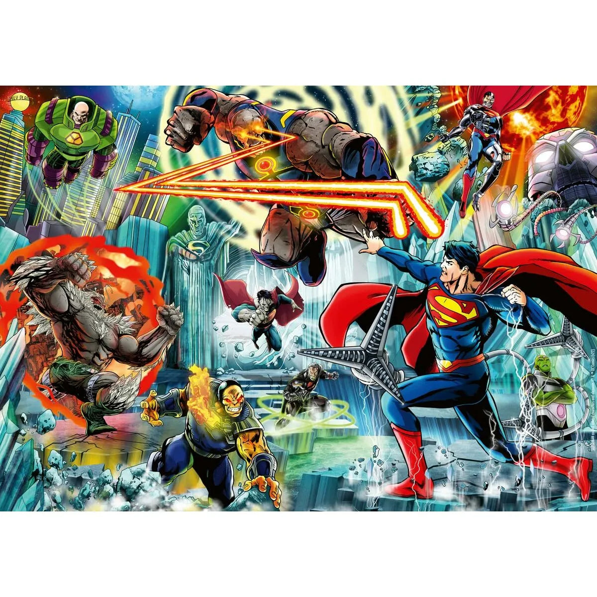 Puzzle Dc Comics Ravensburger 17298 Superman Collector’s Edition 1000 Kusy - Hračky a Hry Hlavolamy