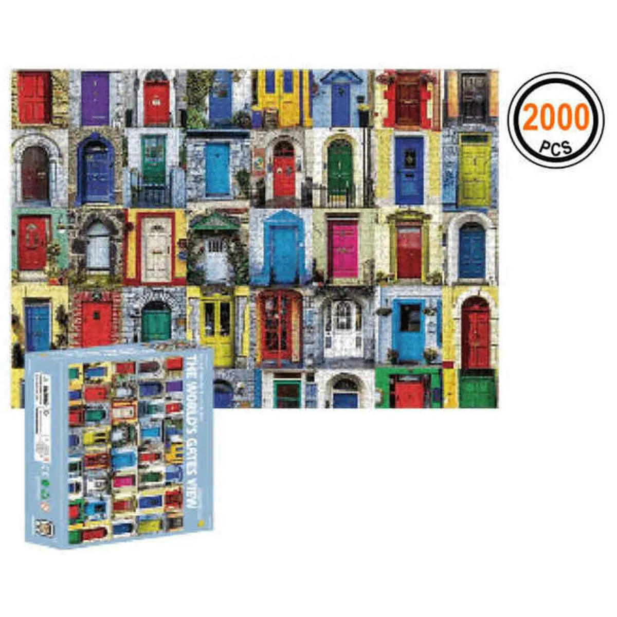 Puzzle Dvere 2000 Ks - Bb