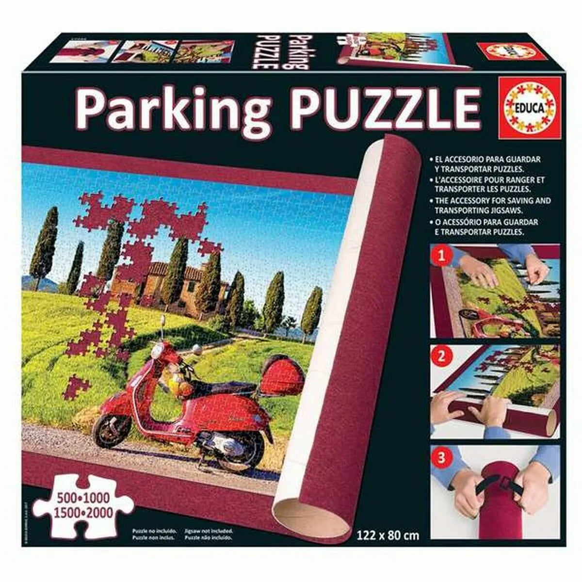 Puzzle Educa 17194.0 (122 x 80 Cm) Zelená Viacfarebná Kartón