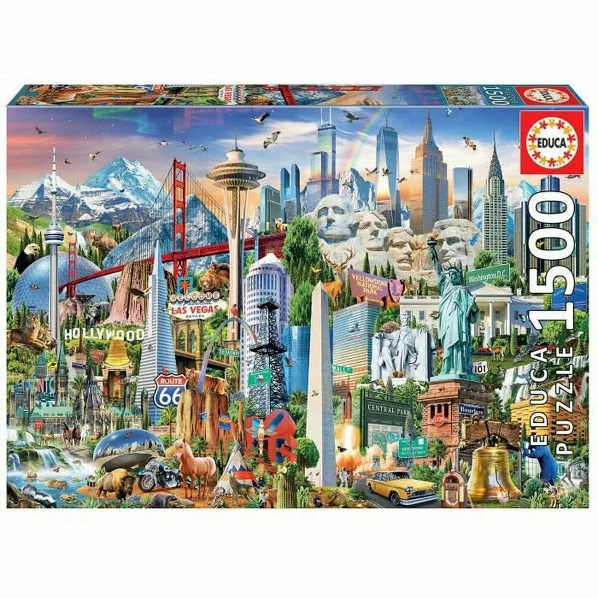 Puzzle Educa 17670 85 x 60 Cm 500 Kusy