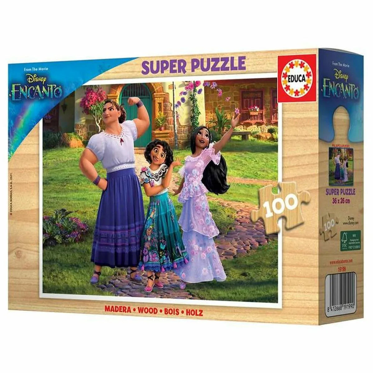 Puzzle Educa 19199 (100 Pcs) Kusov)