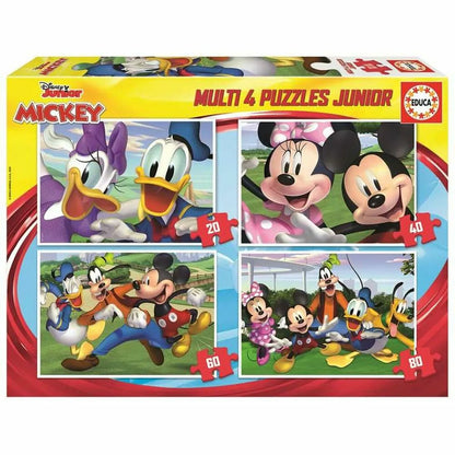 Puzzle Educa 80 Kusy (20 + 40 + 60 + Pcs) - Hračky a Hry Hlavolamy